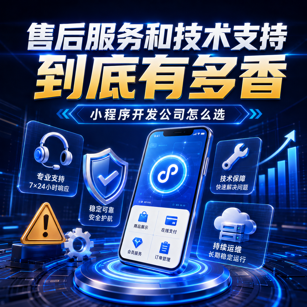 能提供售后服务和技术支持的小程序开发公司到底有多香