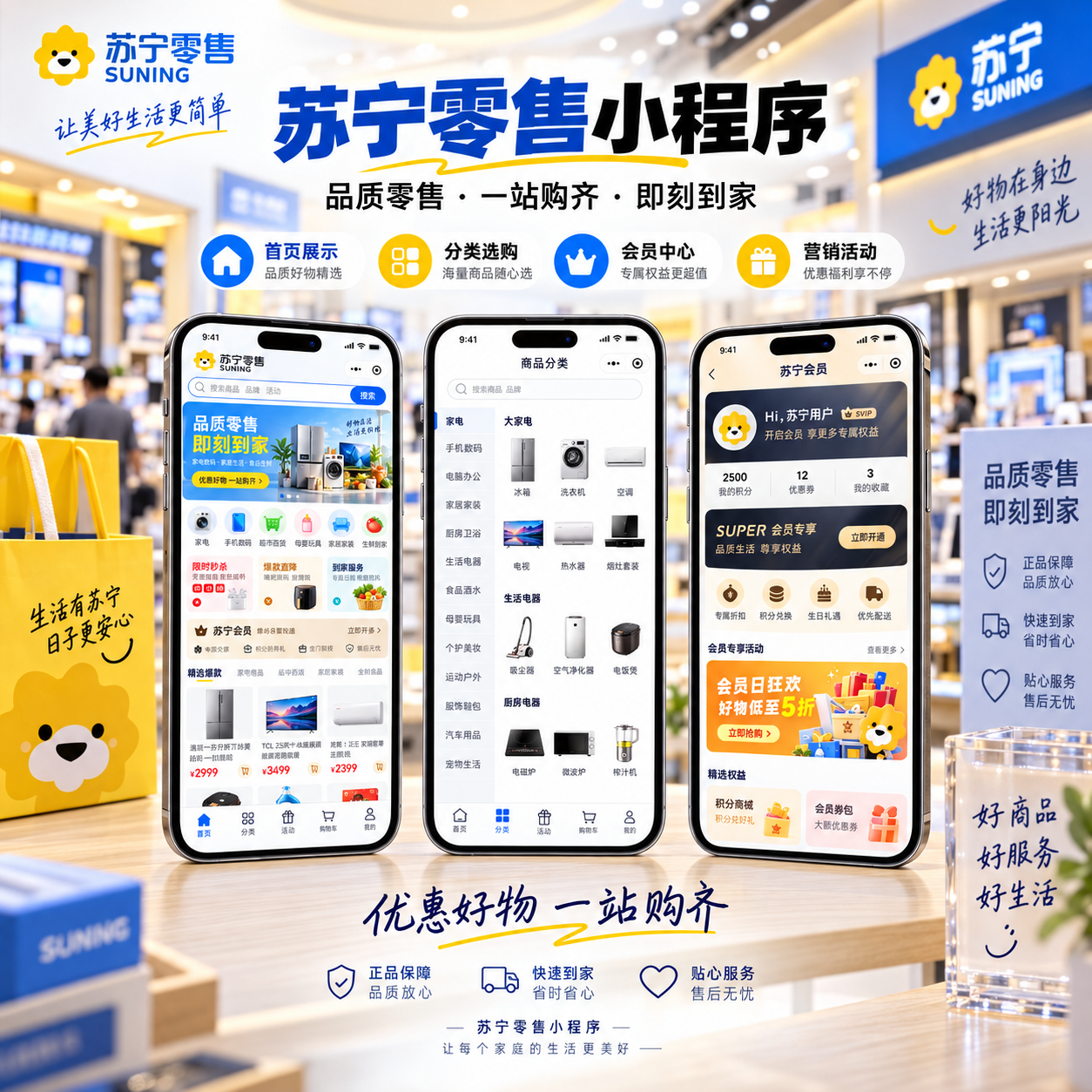 苏宁零售数字化破局：小程序如何打通线上线下全链路