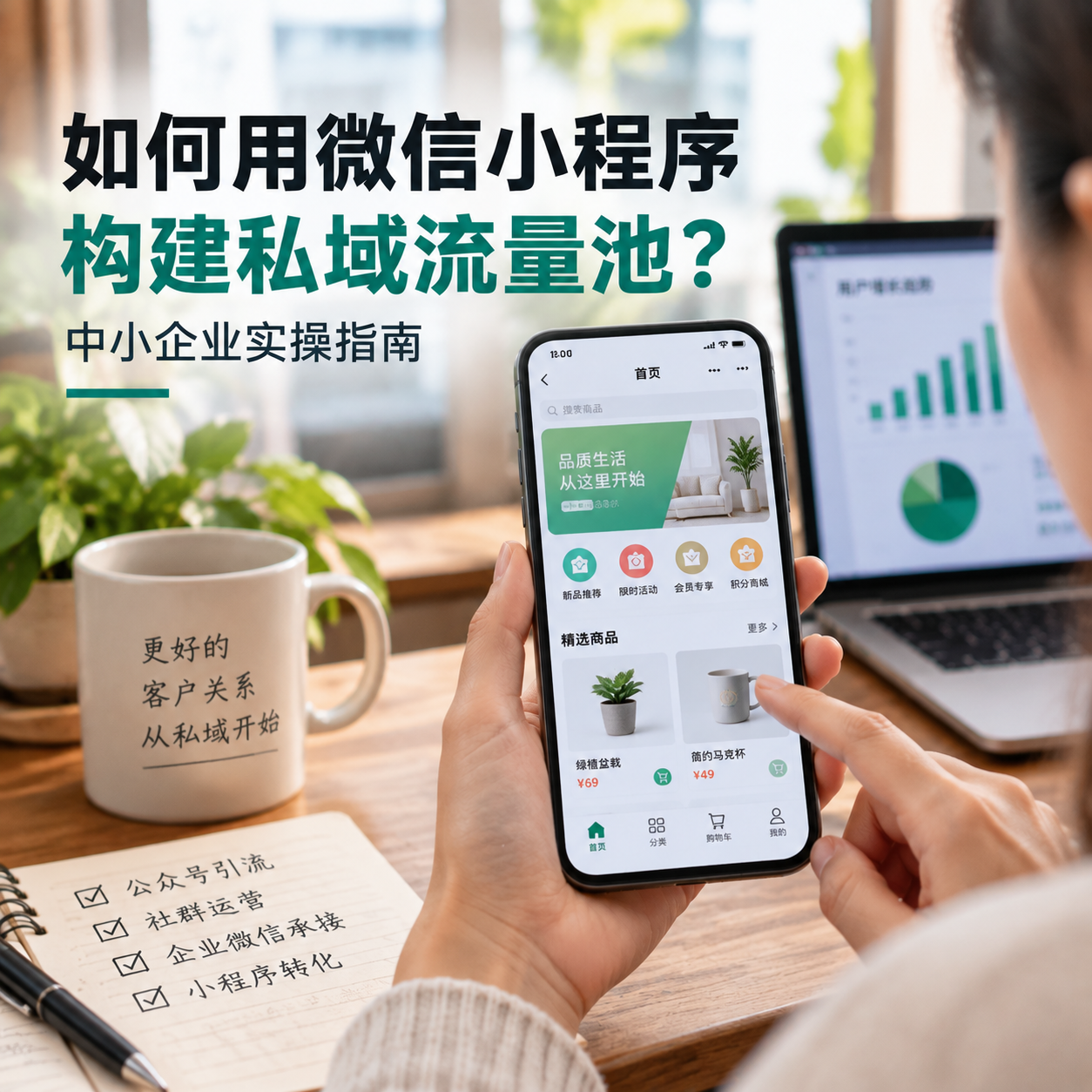 如何用微信小程序构建私域流量池？中小企业实操指南